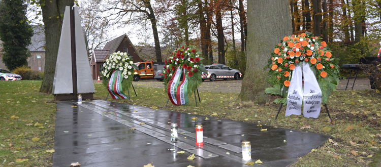 Gedenkstunde Autobahnkapelle bei Gescher Autobahnmeisterei Straßenbetriebsdienst 41