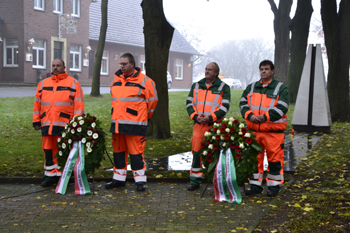 Gedenveranstaltung Straenwrter Straenmeisterei Autobahnmeisterei Kranzniederlegung Autobahnkapelle13