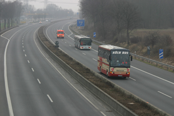 Großübung Malteser MHD Autobahn A 57 65