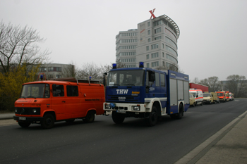 Großübung THW Autobahn A 57 97