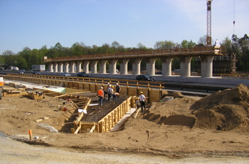 Grünbrücke Autobahn A 3 Köln Königsforst 09