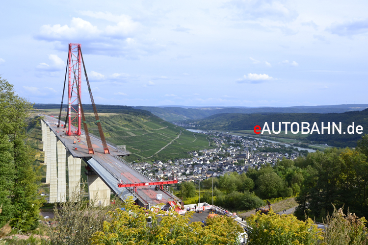 Hochmoselübergang Brückenschlag B50n Bundesstraße Lösnich Erden Ürzig Zeltingen-Rachtig Hunsrück Eifel Widerlager 44 Kopie