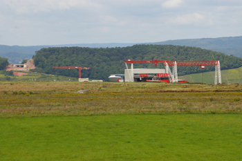 Hochmoselübergang Zeltingen Rachting Ürzig Moselbrücke Brückenneubau B50n 28