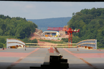 Hochmoselübergang Zeltingen Rachting Ürzig Moselbrücke Brückenneubau B50n 9