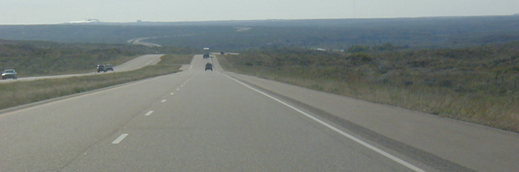 Interstate 40 in Texas USA Autobahn 06