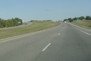 Interstate I-40 USA Autobahn Oklahoma 53b