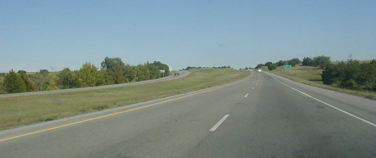 Interstate I-40 USA Autobahn Oklahoma 53c
