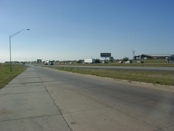 Interstate I-40 USA Autobahn Oklahoma 56