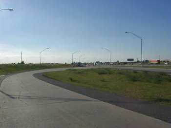 Interstate I-40 USA Autobahn Oklahoma 58