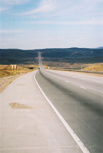 Interstate I-80 Lincoln Highway USA Autobahn Amerika F25