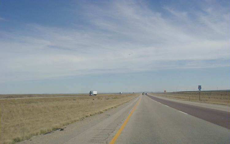 Interstate I-80 Lincoln Highway USA Autobahn Amerika Wyoming 76