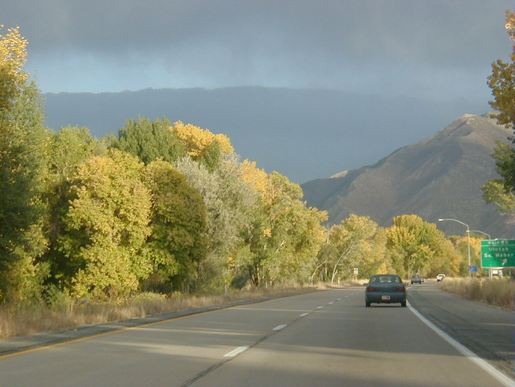 Interstate I-84 Autobahn Amerika Uintah So Weber 19