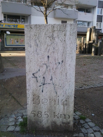 Kilometerstein Berliner B�r Bonn Friesdorf Dieter Sturm 20140118_105529