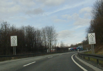 Kirchheimer Dreieck  Autobahn A4 A7 06