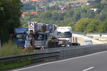 Kirchheimer Dreieck  Autobahn A 4 Autobahn A 7 08