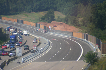 Lautertalbrücke Autobahnbrücke Kaiserslautern Verkehrsfreigabe 14