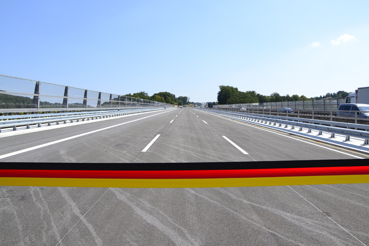 Lautertalbrücke Autobahnbrücke Kaiserslautern Verkehrsfreigabe 96