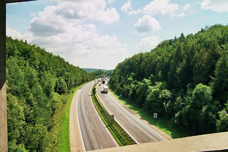 Letzte Reichsautobahn A3 Frankfurt Würzburg Nürnberg Spessart