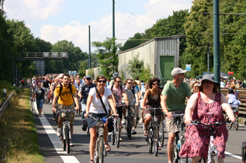 Mülheim Ruhr A 40 Ruhrschnellweg Still-Leben 6690