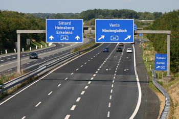 Neue Autobahn A44n alte A61 Verkehrsumlegung Autobahnkreuz Wanlo Holz Jackerath Autobahndreieck Verkehrssicherung- 2