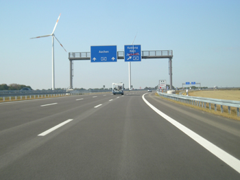 Neue Autobahn A44n alte A61 Verkehrsumlegung Autobahnkreuz Wanlo Holz Jackerath Autobahndreieck Verkehrssicherung.29