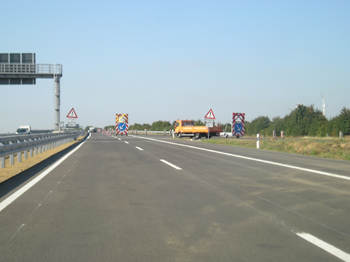 Neue Autobahn A44n alte A61 Verkehrsumlegung Autobahnkreuz Wanlo Holz Jackerath Autobahndreieck Verkehrssicherung.39