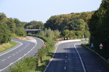 Neue Autobahn A44n alte A61 Verkehrsumlegung Autobahnkreuz Wanlo Holz Jackerath Autobahndreieck Verkehrssicherung 40