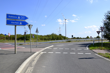 Neue Autobahn A44n alte A61 Verkehrsumlegung Autobahnkreuz Wanlo Holz Jackerath Autobahndreieck Verkehrssicherung 72