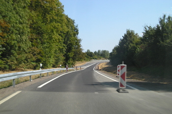 Neue Autobahn A44n alte A61 Verkehrsumlegung Autobahnkreuz Wanlo Holz Jackerath Autobahndreieck Verkehrssicherung 955