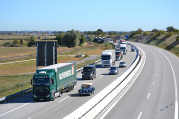 Neue Autobahn A94 Eröffnung erste Fahrzeuge Inbetriebnahme Verkehrsfreigabe Erstbefahrer Heldenstein 41