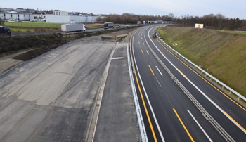 Neue Autobahn A 30 Bad Oeynhausen Nordumfahrung Rehme Dehme Eidinghausen 118