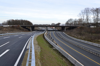 Neue Autobahn A 30 Bad Oeynhausen Nordumfahrung Rehme Dehme Eidinghausen 131