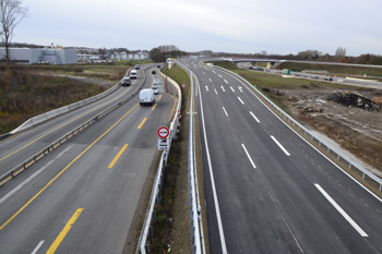 Neue Autobahn A 30 Bad Oeynhausen Nordumfahrung Rehme Dehme Eidinghausen 155