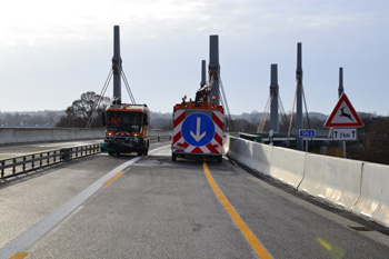 Neue Bundesautobahn  A30 Nordumfahrung Bad Oeynhausen Werrebrücke 077