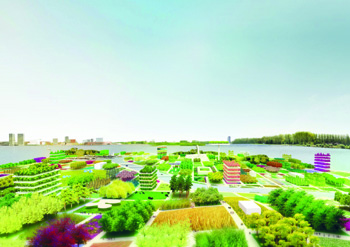 Niederlande Almere Floriade 2022 A6 Autosnelweg Autobaan COLLAGE_5