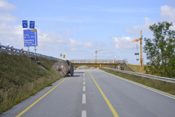 Pocking Anschlußstelle A3 A94 B12 B512 Mittich Neuhaus Autobahnkreuz Rottal Autobahnbau 16