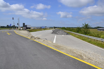 Pocking Anschlußstelle A3 A94 B12 B512 Mittich Neuhaus Autobahnkreuz Rottal Brückenbau 31