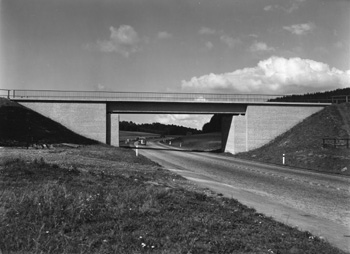 Reichsautobahn A8 Hohenstadt Überführung K1431 1937 km151,362