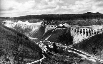 Reichsautobahn Drackensteiner Hang Albabstieg Drachenlochbrücke A 8 Autobahngeschichte 03