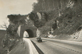 Reichsautobahn Drackensteiner Hang Albabstieg Nasenfelstunnel A 8 Autobahngeschichte 05