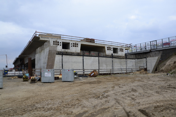 Rheinbrücke Autobahn A1 Leverkusen Köln Brückenneubau 56