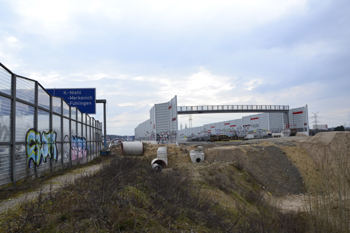 Rheinbrücke Autobahn A1 Leverkusen Köln Brückenneubau 62