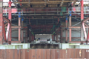 Rheinbrücke Autobahn A1 Leverkusen Köln Brückenneubau 89