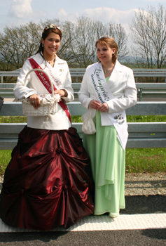 Rosenkönigin Sangershausen Lindenblütenprinzessin Dondorf