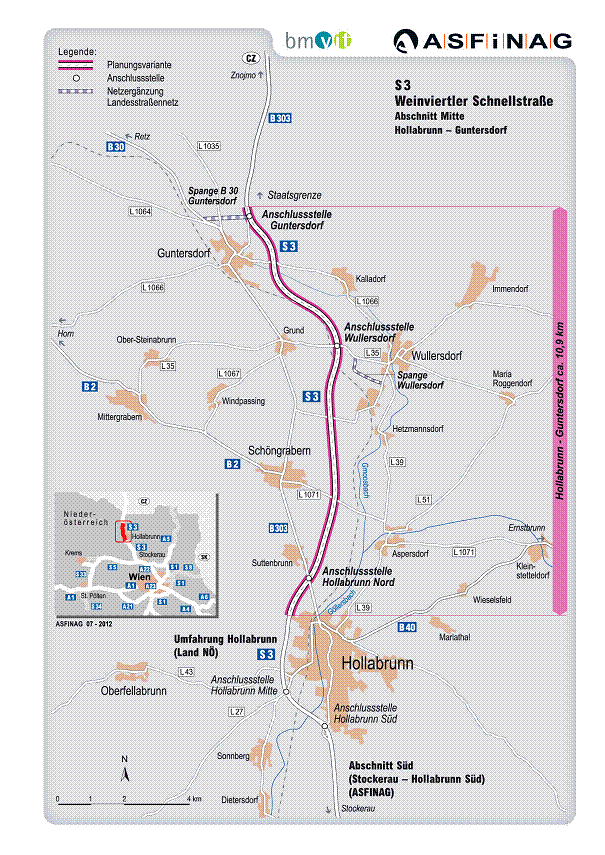 S 3 Weinviertler Schnellstrae 1