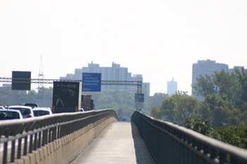 Schiersteiner Brcke Wiesbaden - Mainz A643 Autobahn Rheinbrcke 98