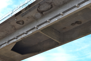 Schraudenbachtalbrücke in Bau Ersatzneubau Autobahnbrücke 39