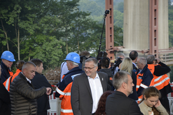 Sprengung Brückenpfeiler Lahntal Autobahnbrücke Limburg Burkhard Vieth Hessen Mobil 210