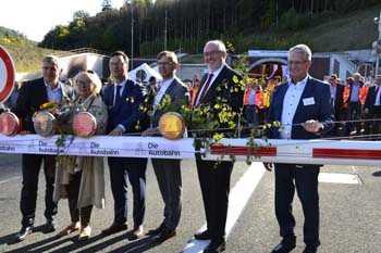 Stephan Krenz, Autobahn GmbH Tunnelpatin Isolde Posch Oliver Luksic Jens Deutschendorf Cord Lesse Bernhard Klpfel