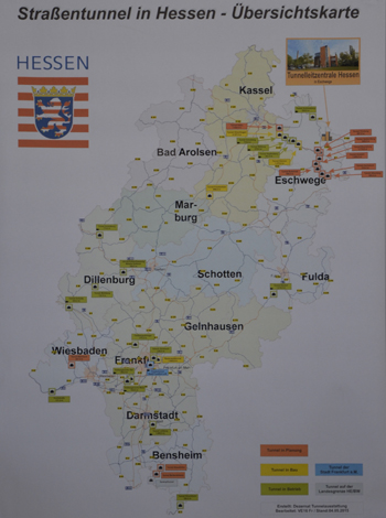 Straentunnel in Hessen bersichtskarte kl